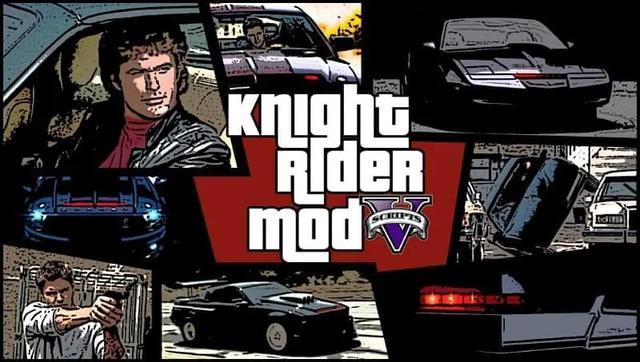 Knight Rider Meets GTA V Thanks To Mod