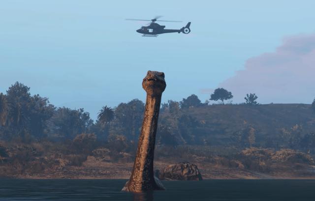 Loch Ness Monster Easter Egg In GTA Online Discovered