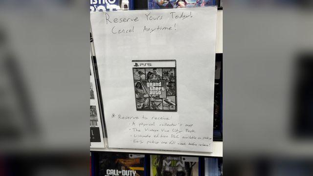 A GameStop Sign Is Not Confirmation That GTA 6 Comes With a Collectible Map