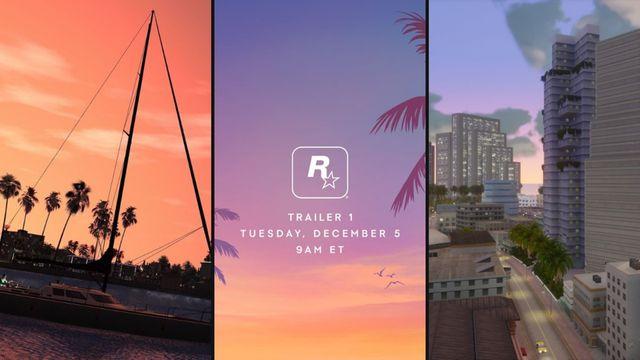 GTA 6 Trailer Release Date is December 5