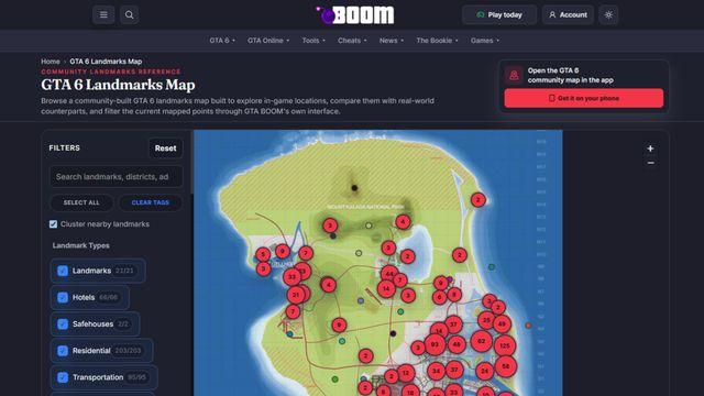 GTA 6 Interactive Map: Explore Vice City Before November 19