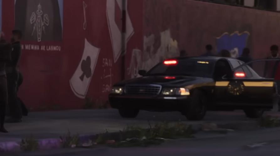 Vapid "ghost" police cruiser as seen in the second GTA 6 trailer.