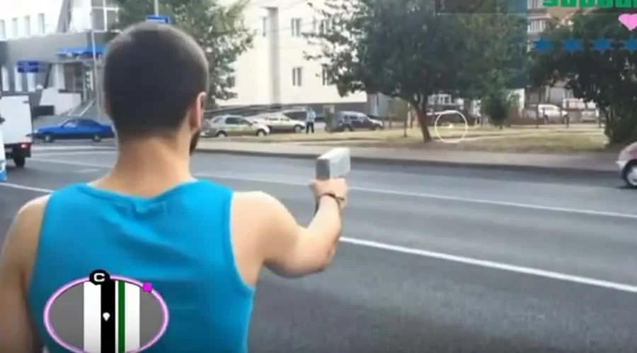 Real-life Gta Video Filmed... In Russia