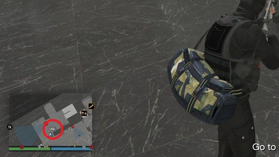 The exhibition room key dropped by the first guard we killed.