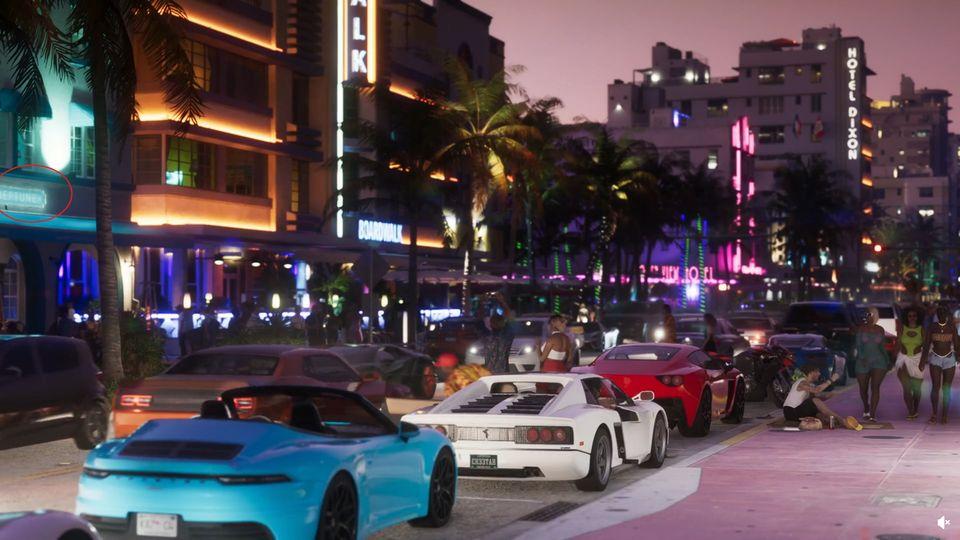 Hotel Neptune is the first of at least four hotels located in Vice Beach as shown in the first GTA 6 trailer.