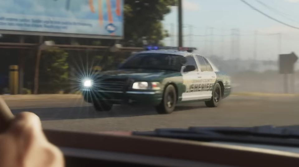 Leonard County Sherriff's Office Police Interceptor as seen in the first Grand Theft Auto VI trailer.