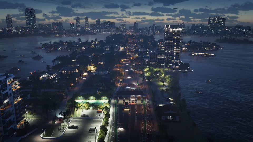 One of the locations in Vice-Dale County as seen in the first trailer for GTA VI.