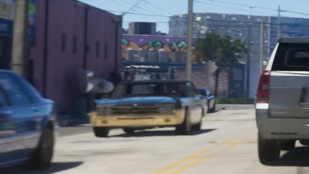 The Vapid Chino as seen in the first trailer for Grand Theft Auto VI.